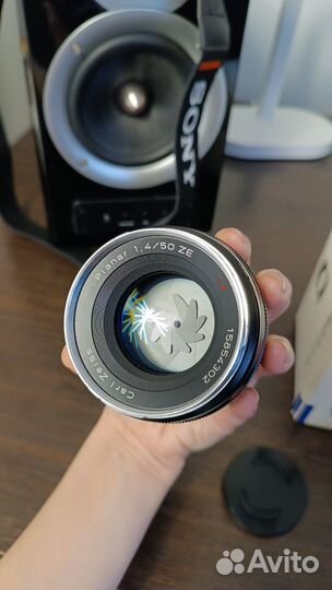 CarlZeissPlanar 1,4/50ZE+Viltrox EF NEX-IV Sony