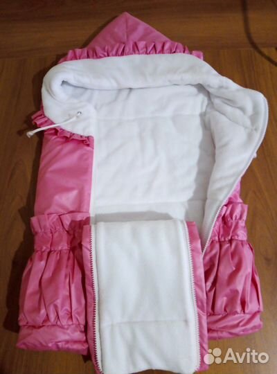 Конверт с комплектом на выписку (весна-лето)