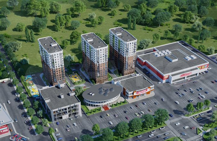 Квартира-студия, 25,9 м², 12/15 эт.