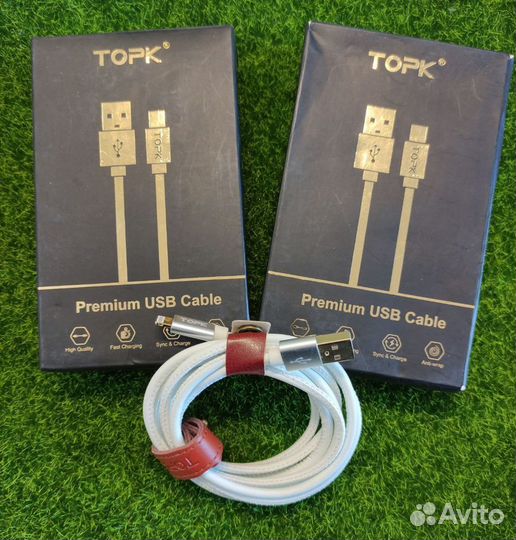 Кожаный шнур для зарядки всех iPhone