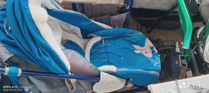 Детские санки коляска