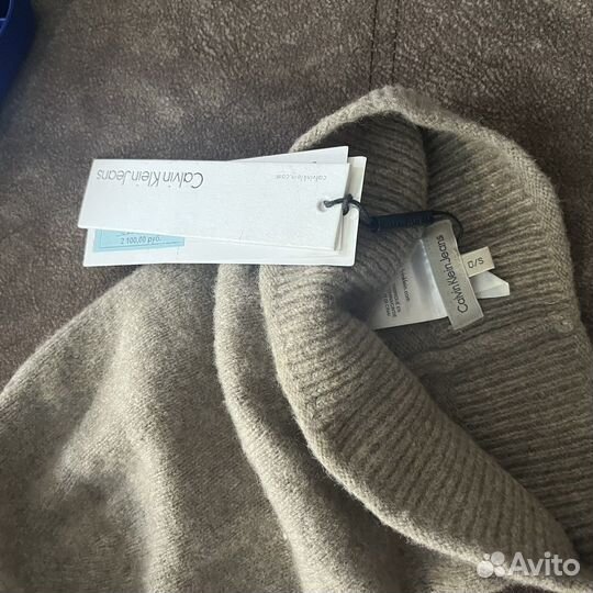 Шапка вязаная calvin klan