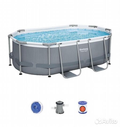 Бассейн каркасный Bestway 5614A BW Power Steel