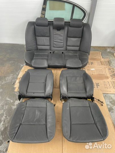 Обивки сидений Bmw 5 E60 N47D20A 2009