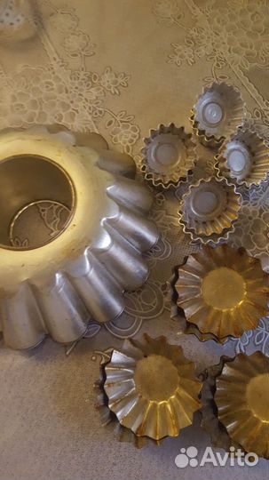 Формочки для выпечки кексов,куличей