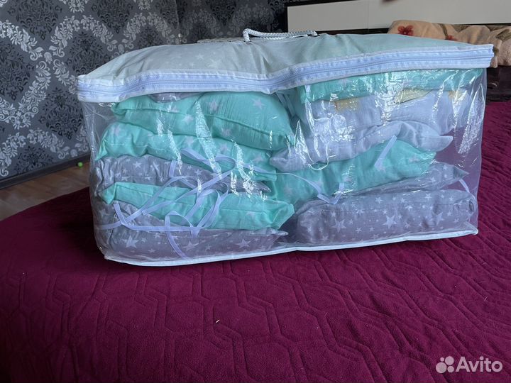 Бортики в кроватку