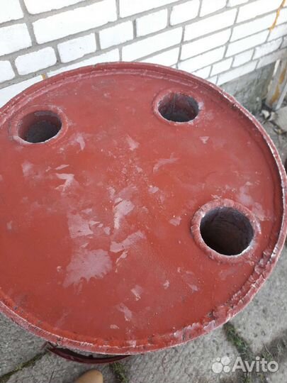 Котел твердотоплевный и бак