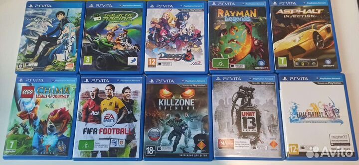 Sony playstation Vita 69 игр одним лотом