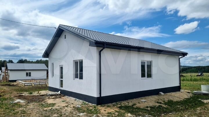 Коттедж 83 м² на участке 10 сот.