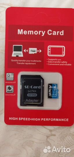 Карта памяти MicroSD 128gb