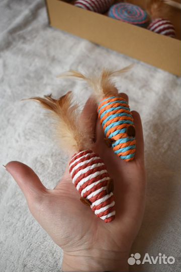 Игрушки для кошек набор