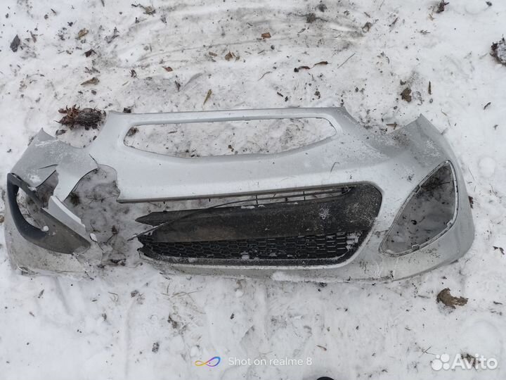 Бампер передний на Kia Picanto, 2 поколение