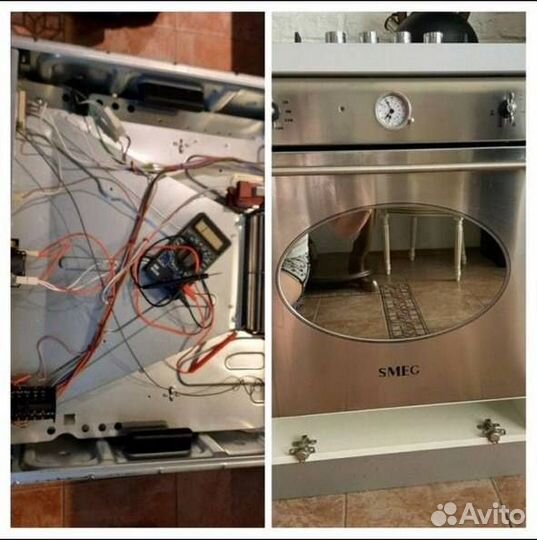 Ремонт духовых шкафов/варочных панелей/Электроплит