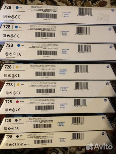 Оригинальные струйные картриджи HP