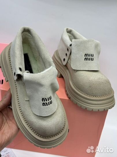 Ботинки зимние Miu Miu