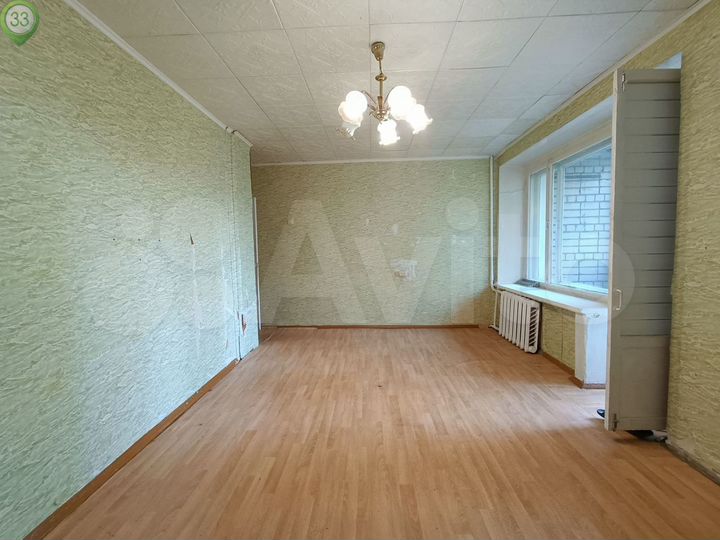 2-к. квартира, 44,5 м², 4/12 эт.