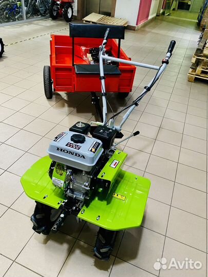 Мотоблок Honda GX270+Телега 500 кг