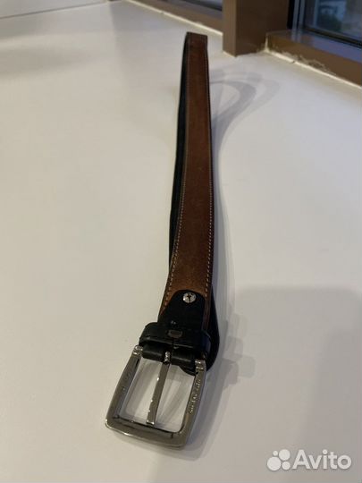 Ремень из натуральной кожи ручной работы