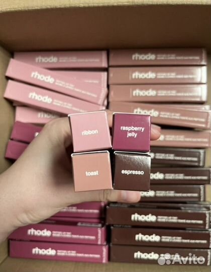 Rhode tint тинт espresso toast raspberry ribbon