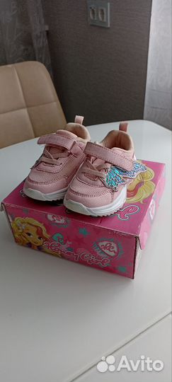 Кроссовки (полуботинки) для девочки 21 размер