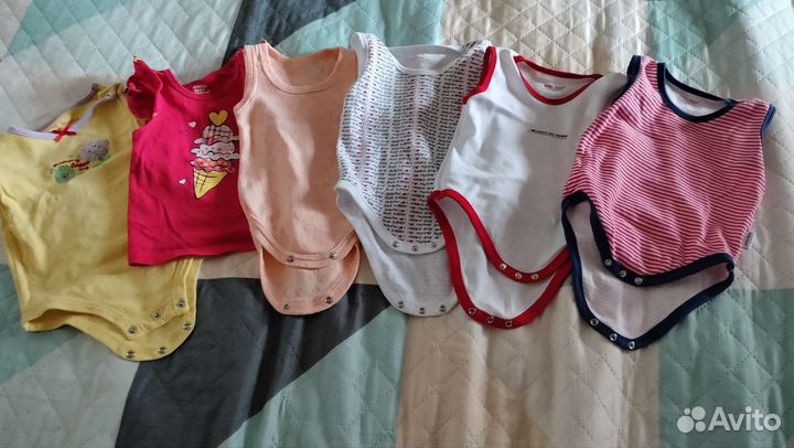 Вещи пакетом для девочки 68-74