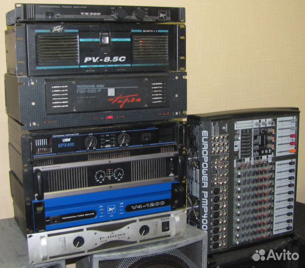 Усилители звука 300-3000W Pro PV C-Mark CVR NAG SK