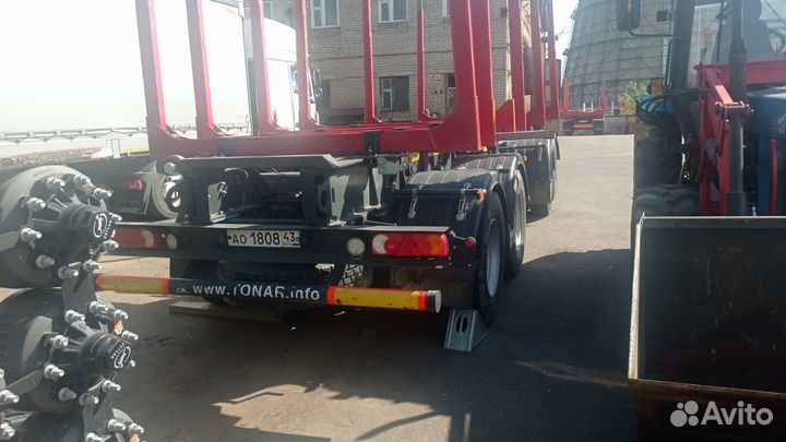 Прицеп лесовоз (сортиментовоз) Тонар 8980-0000010, 2020