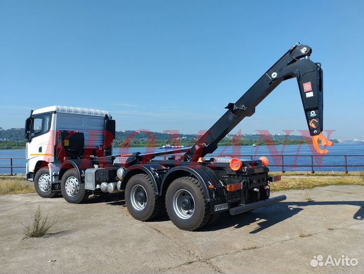 Мультилифт Kromann 26 тонн на шасси FAW 8x4, 2024г