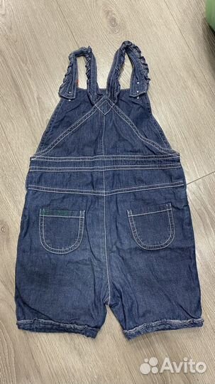 Джинсовый комбинезон для девочки