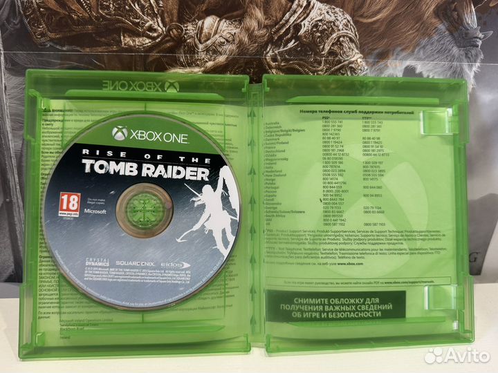 Диск rise OF THE tomb raider для Xbox one