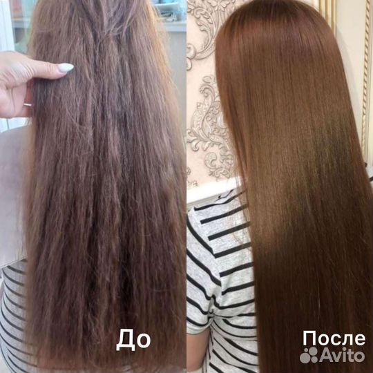 Кератиновое выпрямление ботокс
