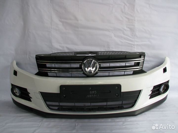 Volkswagen Tiguan 1 Бампер передний 2011+