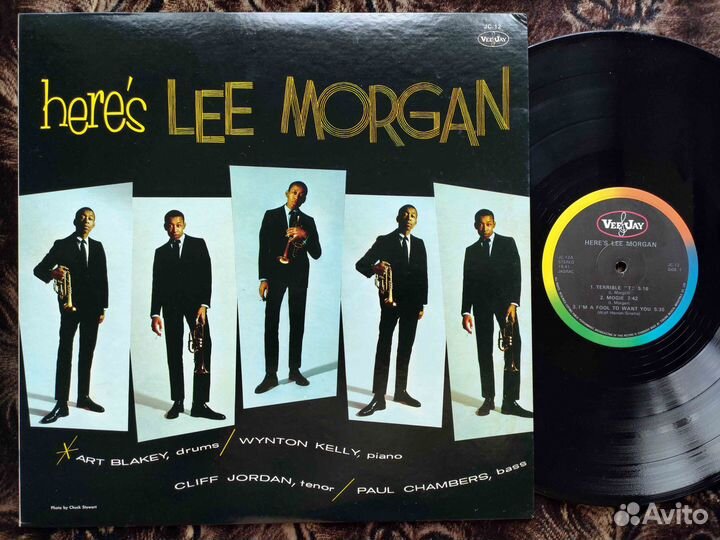 Lee Morgan – Here's Lee Morgan – Japan 1975 джаз