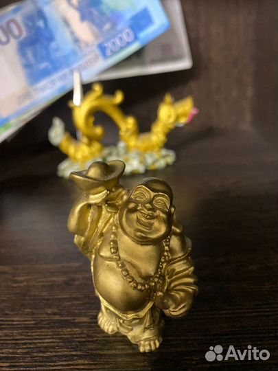 Статуэтка Хотей (Будда) с чашей изобилия