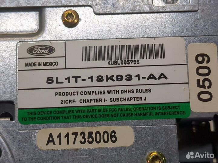 Магнитола Ford Expedition, 2005