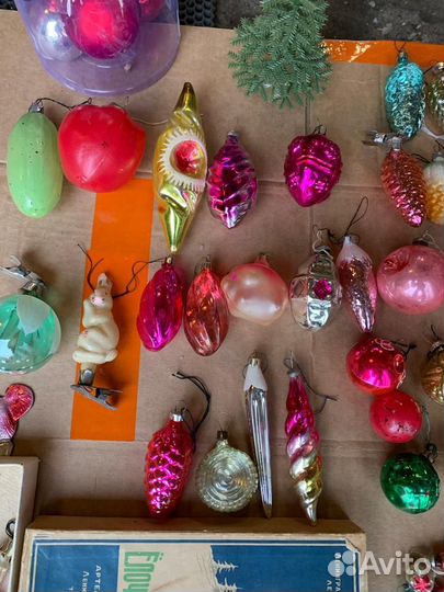 Елочные игрушки СССР