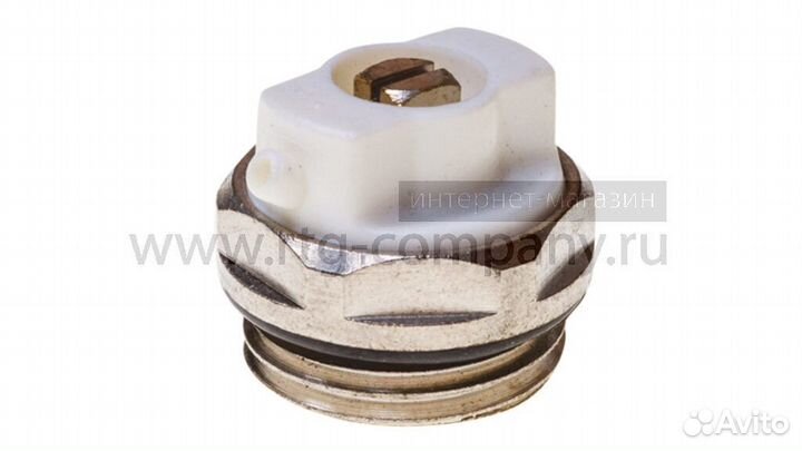 Воздухоотводчик для радиатора ручной 1/2