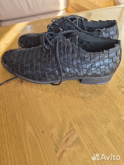 Оксфорды женские натуральная кожа