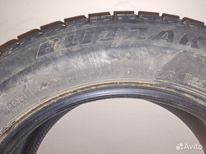 Bridgestone Blizzak Revo GZ 185/65 R15 88S