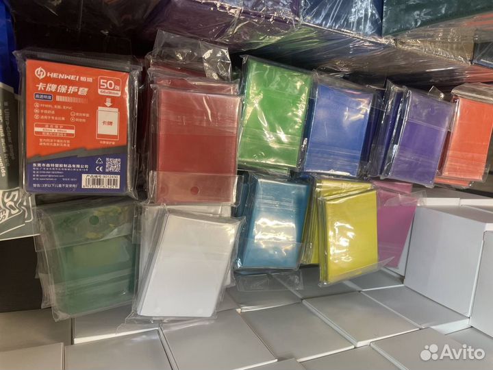 Протекторы для карт Magic the Gathering, 50шт/1п