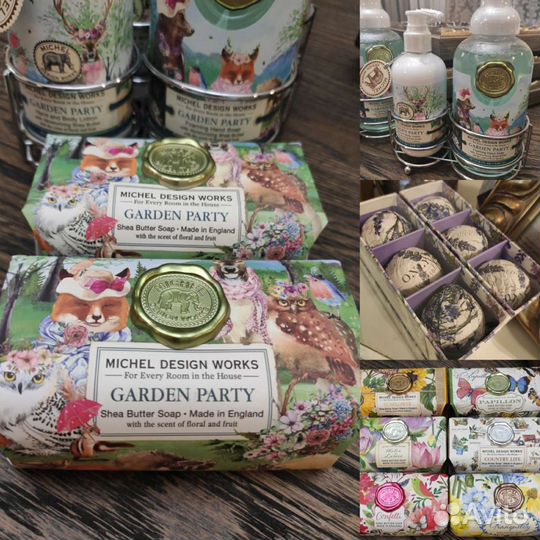 Мыло крем для тела Michel Design W