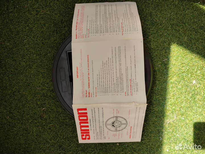 Simon. Оригинальная игра 1978г