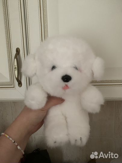 Мягкая игрушка собачка в сумочке