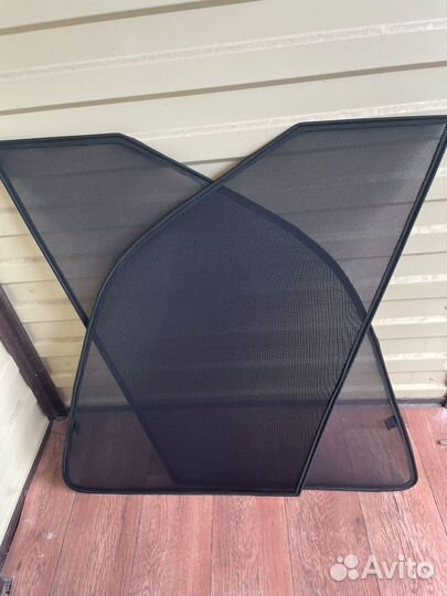 Каркасные шторки на chevrolet niva