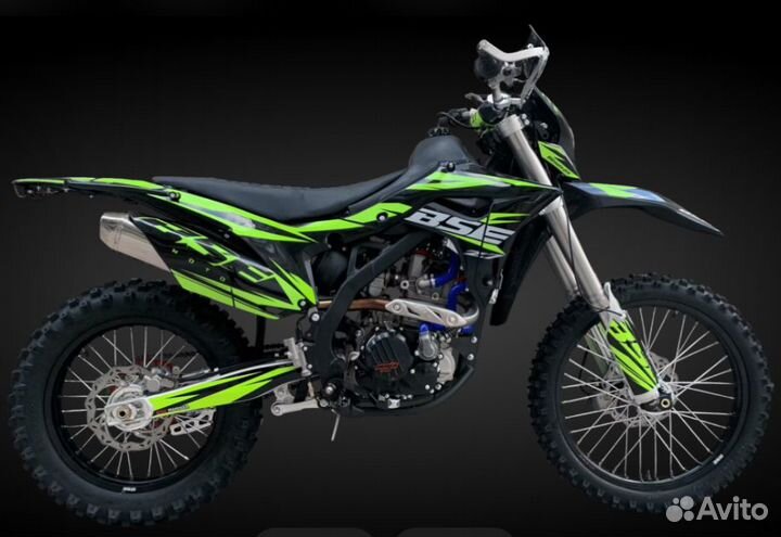 Эндуро / кроссовый мотоцикл BSE Z7 Green Blast (12