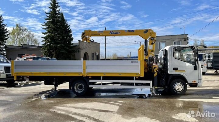 FAW 8x4 с кму xcmg SQS 300-5