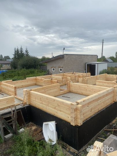 Строительство домов из профилированного бруса