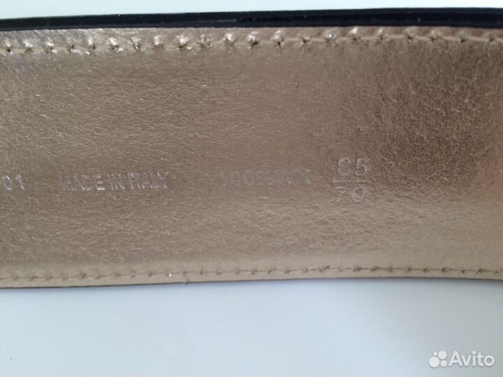 Кожанный ремень на талию Versache