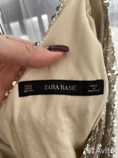 Платье zara вечернее,на свадьбу 42-44 р