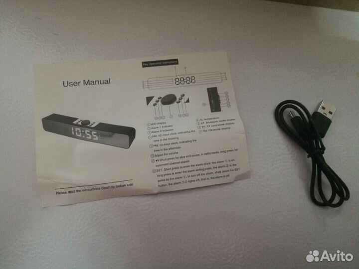 Часы - колонка